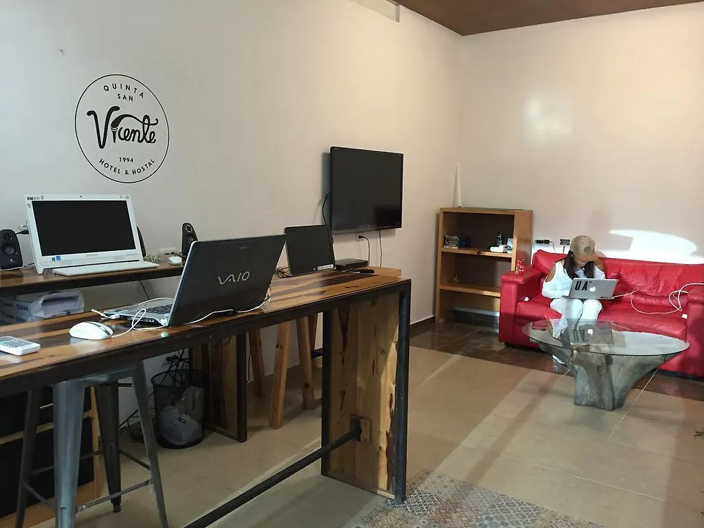 Quinta San Vicente Hotel & Hostal location